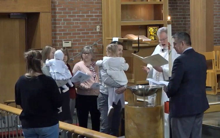 Baptism of Nora Elyse and Clara Jane Hasko